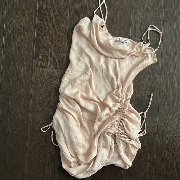 Free People / Intimately Free People Day to Night ruched slip dress size S - Picture 5 of 5